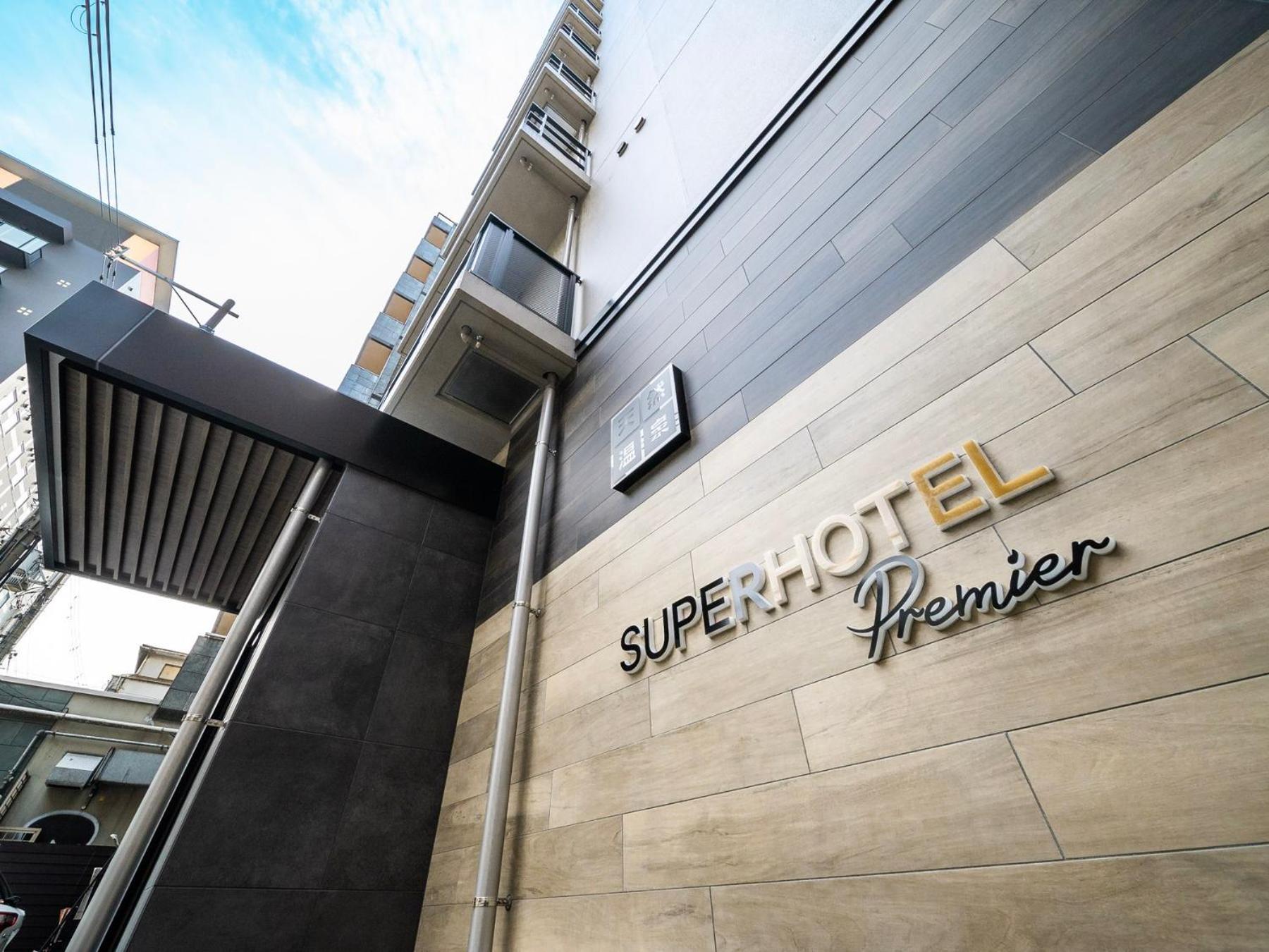Super Hotel Premier Namba Shinsaibashi Natural Hot Spring โอซาก้า ภายนอก รูปภาพ