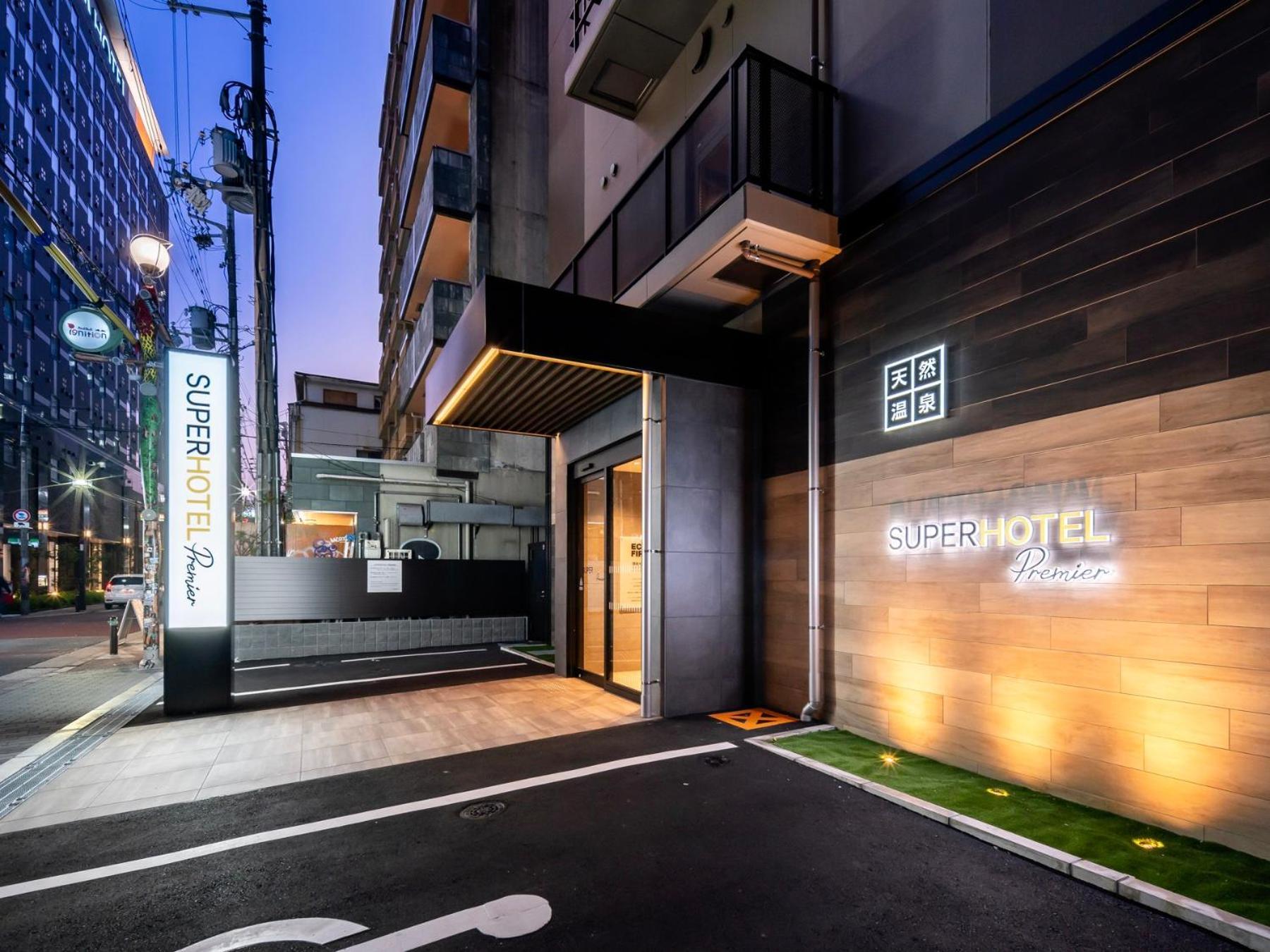 Super Hotel Premier Namba Shinsaibashi Natural Hot Spring โอซาก้า ภายนอก รูปภาพ